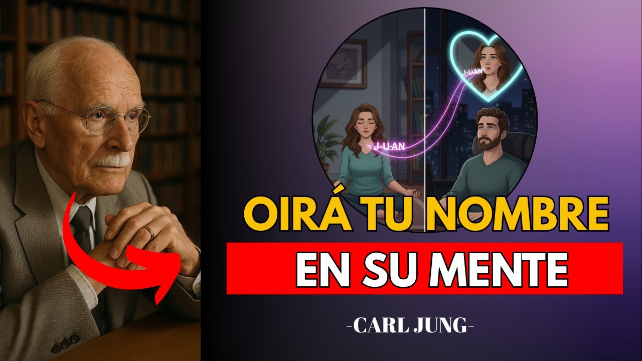 Si concentras tu energía en este minuto… oirá tu nombre en su mente | Telepatía Jungiana | Carl Jung