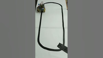 Line Follower Robot Using IR Module #shorts