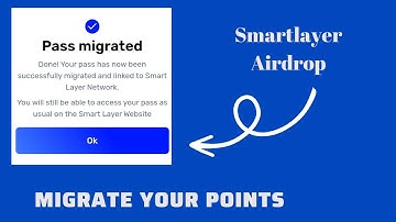SMARTLAYER AIRDROP: MIGRATE SMART PASS NOW