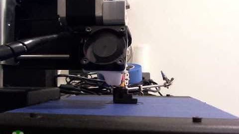 3D Print Fail - Print knocked off