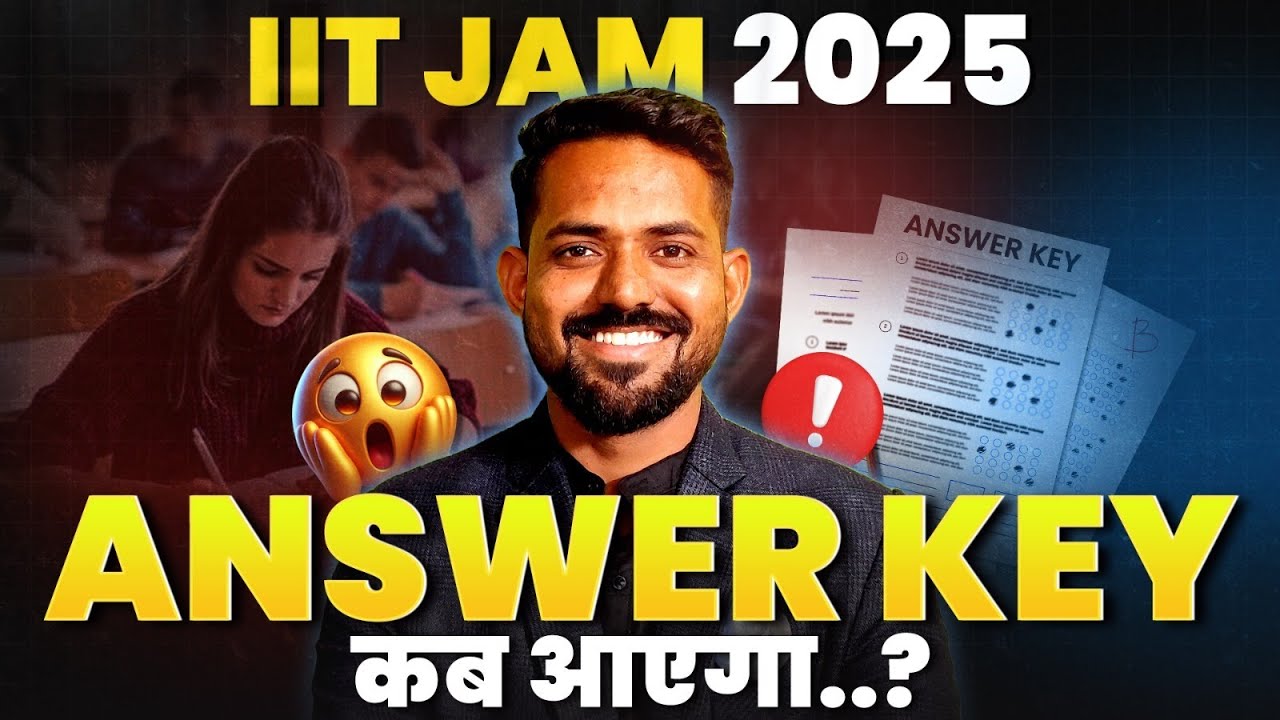 IIT JAM Biotechnology 2025 Answer Key – BIG NEWS! 🚀 - YouTube
