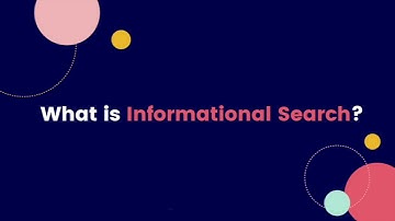 What is Informational Search And How To Benefit From It
