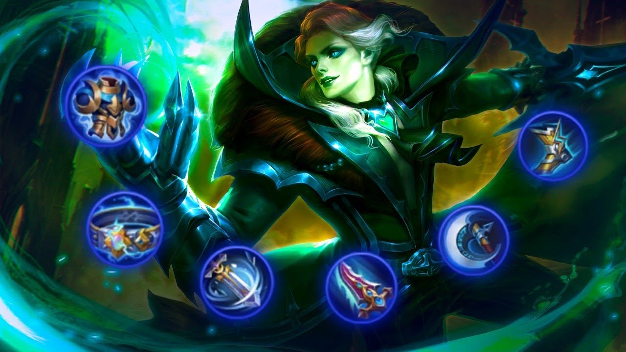 MOBILE LEGENDS ALUCARD BLUE BUILD!!!