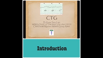CTG Lectures - Introduction (CHMMG)