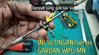 cara setting /memperbaiki gear gardan wpl/MN 💯👍👍