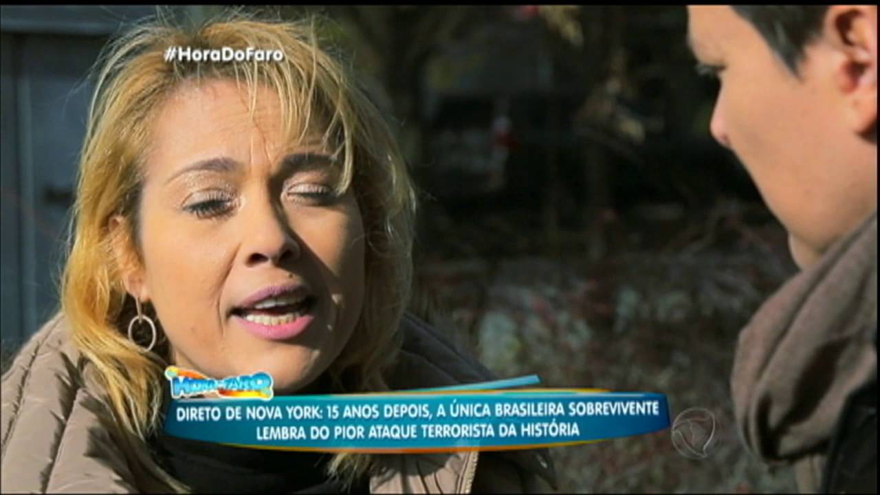 11 de setembro: Faro entrevista brasileira sobrevivente ao ataque há 15 anos (completo)