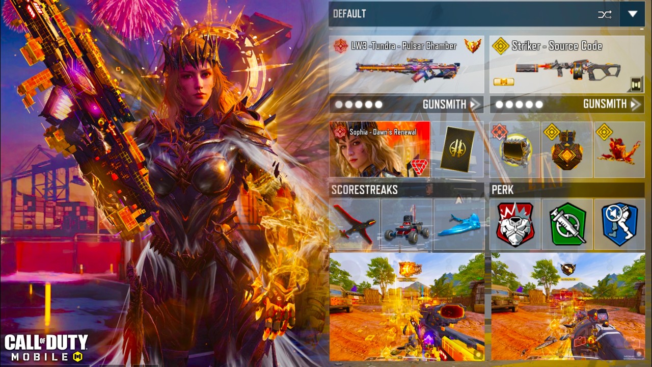 MYTHIC LW3 TUNDRA & FREE LEGENDARY STRIKER are unstoppable with MYTHIC SOPHIA to SNIPE all SND enemy