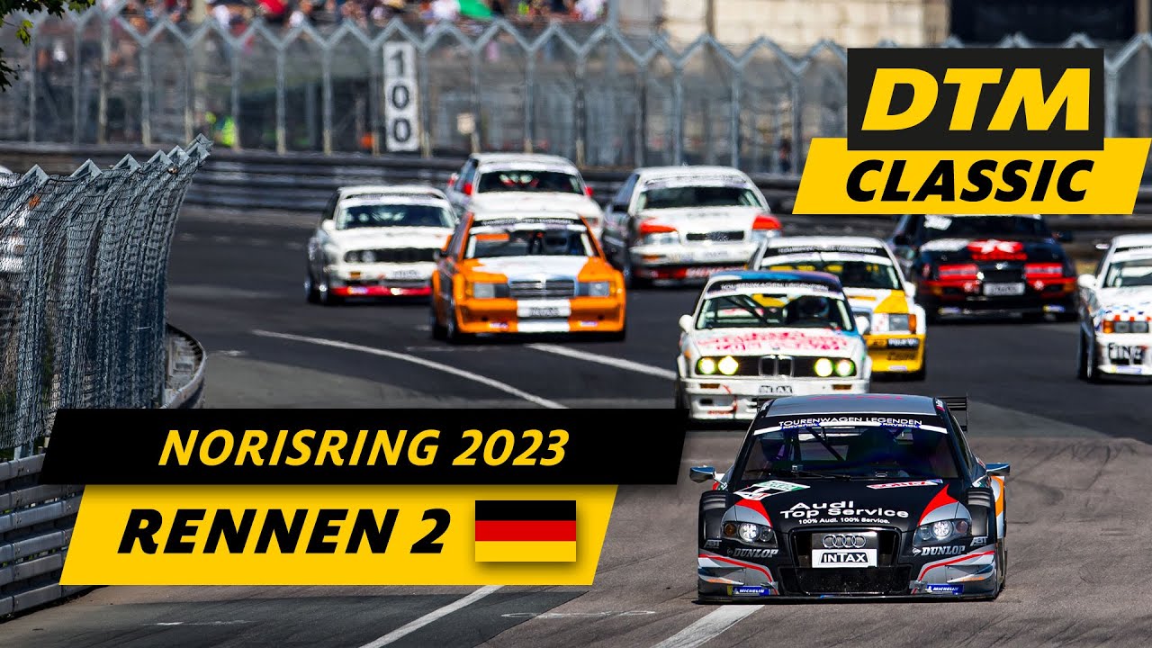 DTM Classic Rennen 2 Norisring DTM 2023 Deutsch