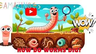 How Do Worms Dig? | Wally the Worm Explains!