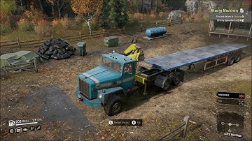 SnowRunner : missing machinery fail