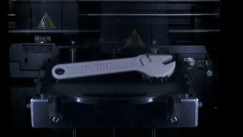 uPrint 3D Printer timelapse