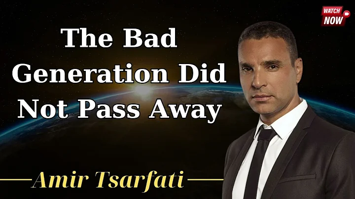 The bad generation did not pass away - Amir Tsarfati 2024