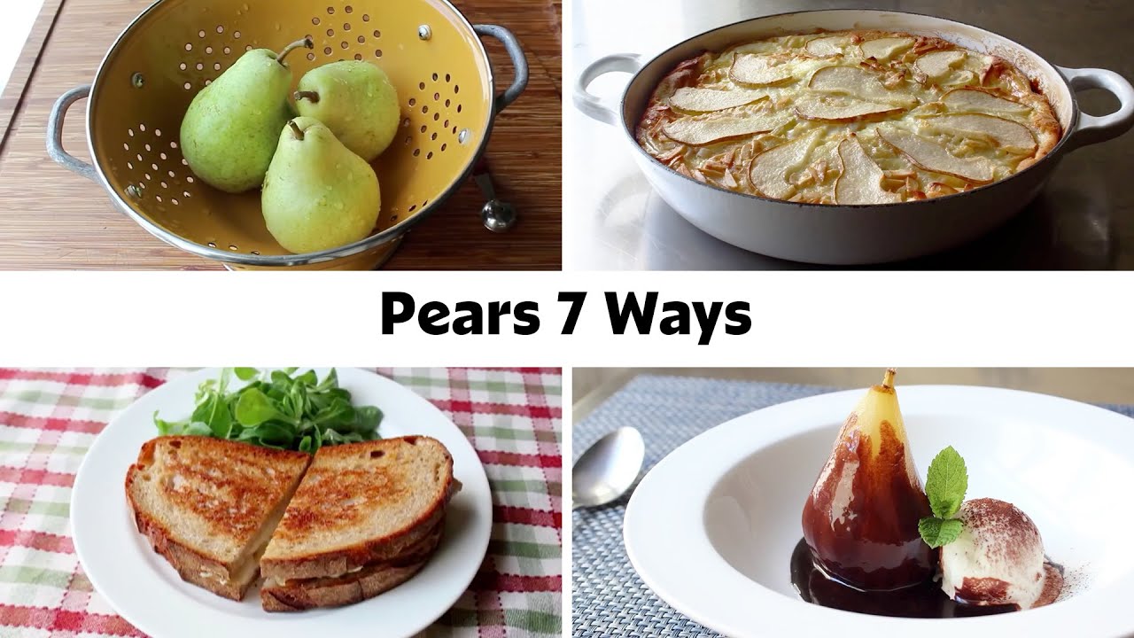7 Perfect Pear Recipes from Savory to Sweet
