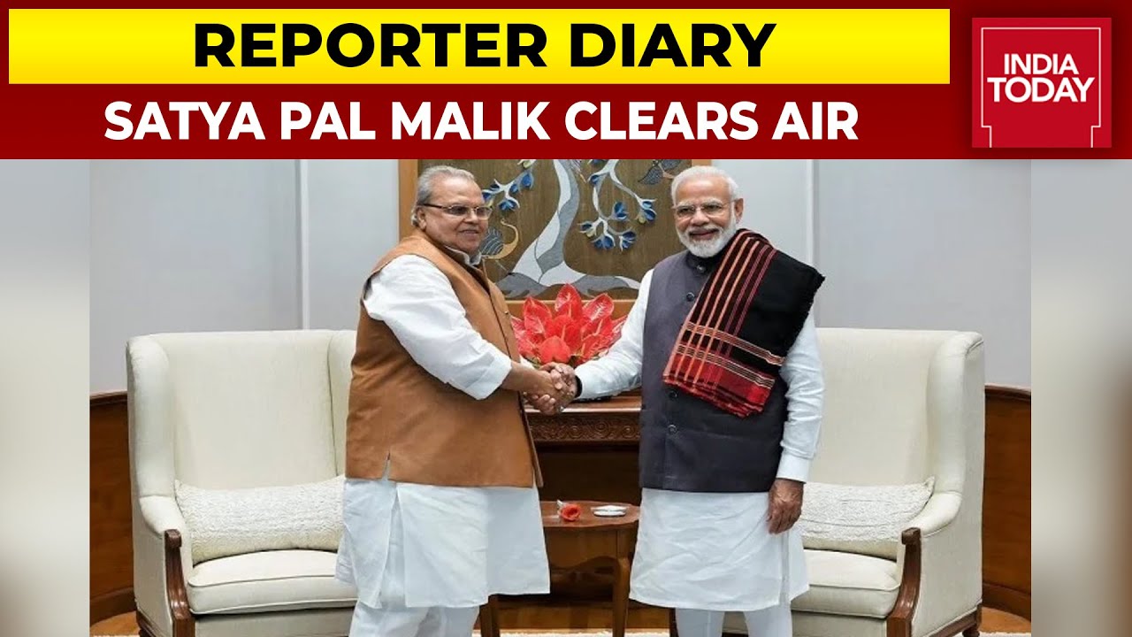 'Did Not Use The Word Arrogant': Meghalaya Guv Satya Pal Malik Clears Air On His Remark On PM Modi