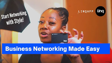 Network in Style|  LINQ Digital Business Card