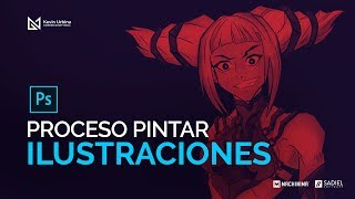 Proceso para pintar dibujos en Photoshop  Kevin Urbina