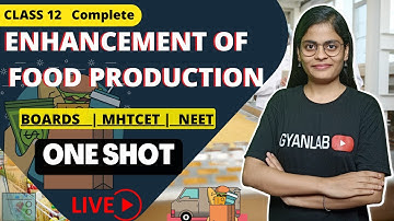 One Shot | Class 12 | Chapter 11 - Enhancement of Food Production | Gyanlab | Anjali Patel
