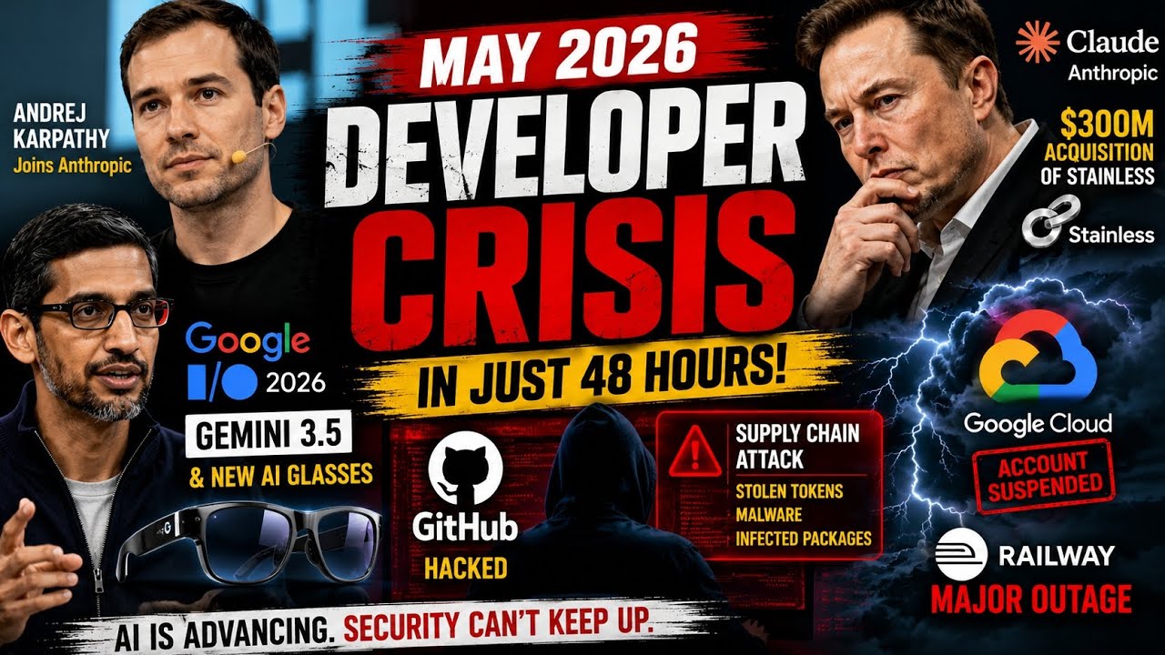 The 48 Hours That Broke Tech in May 2026 | GitHub Hack, AI Crisis ...