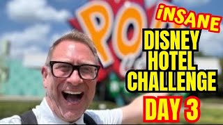 Day 3 Staying At Every Disney Hotel! POP Century Resort FULL TOUR