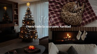 Vlog | 1 día conmigo decorando la casa para Navidad