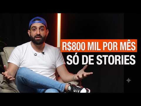 I make R$800,000 a month just from Stories and I don't pay a single Real for traffic | Rafa Brito