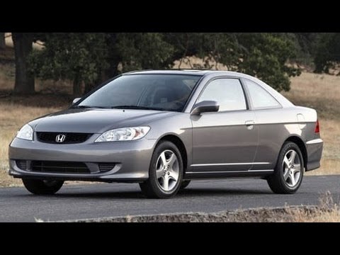 2005 Honda Civic Coupe Start Up And Review 1 7 L 4 Cylinder