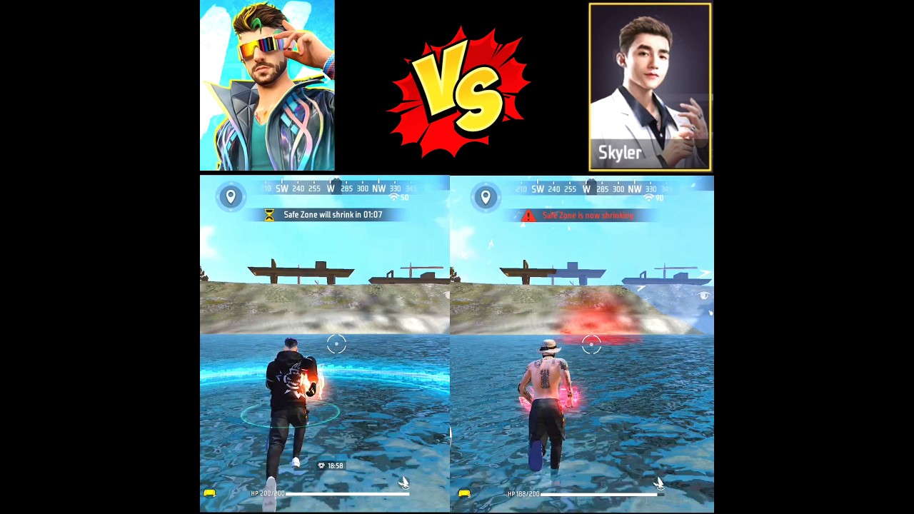 NEW AWAKENED ALOK VS SKYLER CHARACTER 🤯💥 | CHARACTER ABILITY TEST | SPEED ABILITY TEST FF 