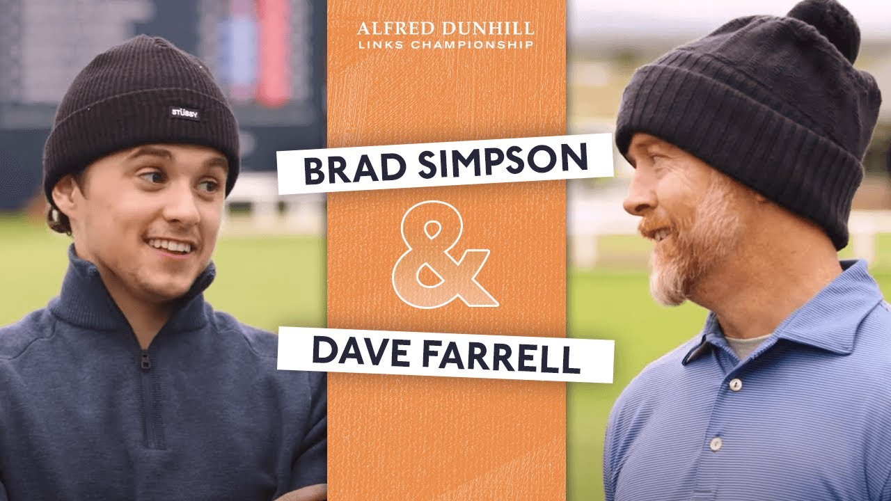 INTERVIEW | Brad Simpson & Dave Farrell | 2021 Dunhill Links - YouTube