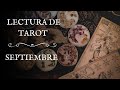 LECTURA DE TAROT || SEPTIEMBRE