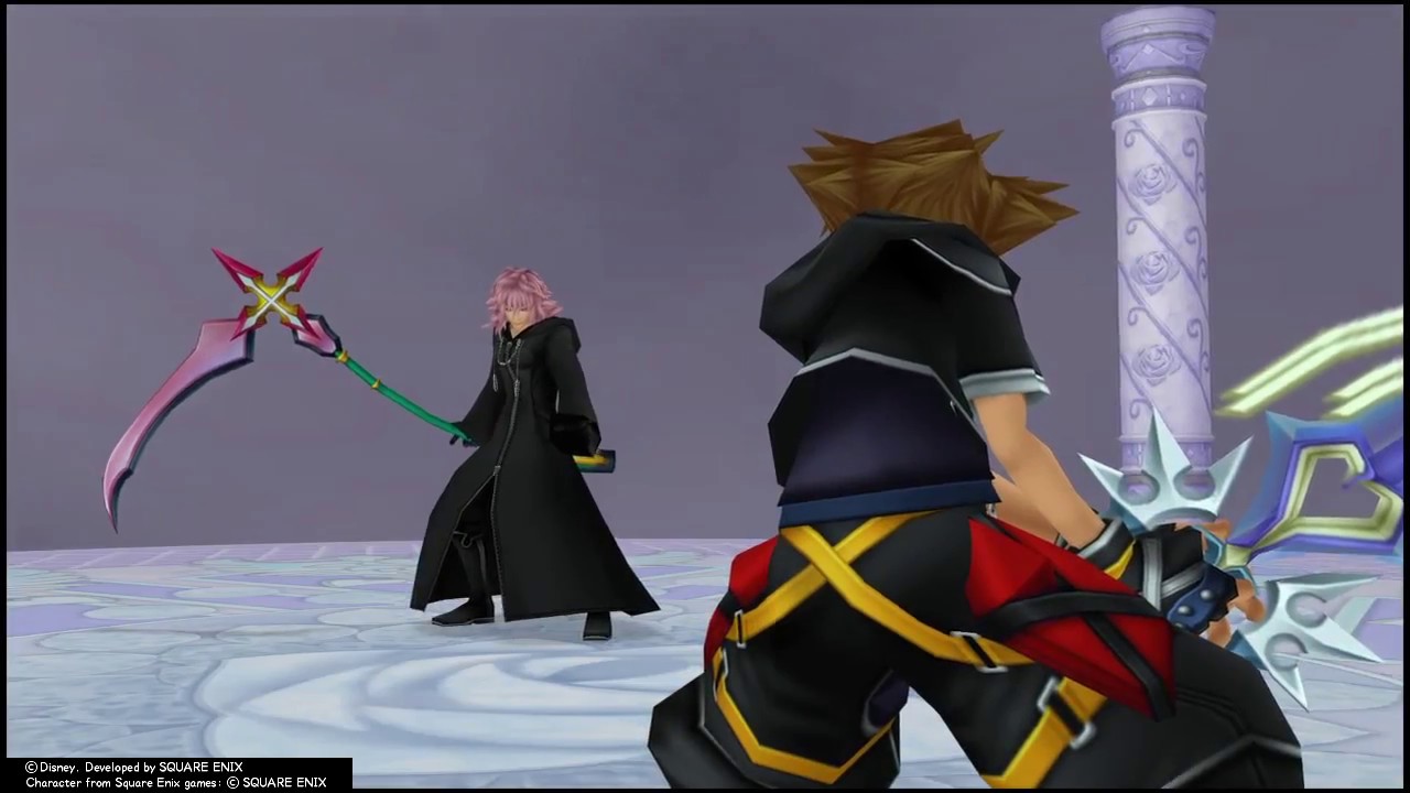 Kingdom Hearts 2.5 (PS4) - Marluxia Data Replica Boss Fight (Reaction