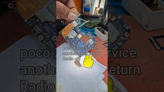 Poco X3 Radio off | no service 😱💫#mobile #repair #shorts