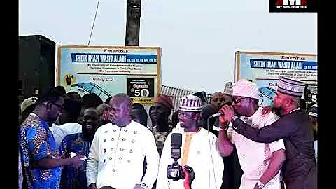 Pasuma, Shefiu Aloa, Alawiye & Are Asalatu Storm the Stage at Sheikh Jamiu Ami Olohun House Warming
