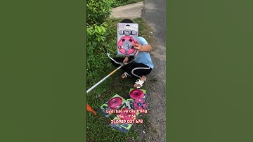 Lưỡi cắt cỏ bảo vệ cây trồng