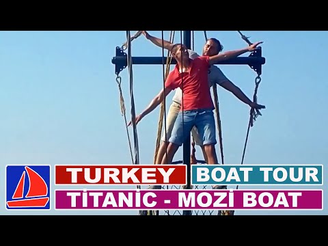 Анимация в Турции, Аланья / Яхта тур - Титаник шоу / MOZİ BOAT