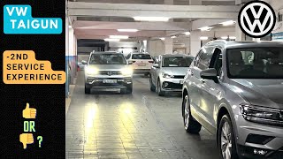 Volkswagen Taigun 2nd Service Experience | Good or Bad 🤔? *Total Cost* Volkswagen 2 Years Free Servicing