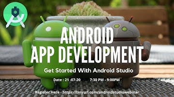 Android Development | Android Studio | Webinar