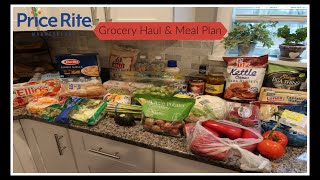 Price Rite Grocery Haul + Meal Plan