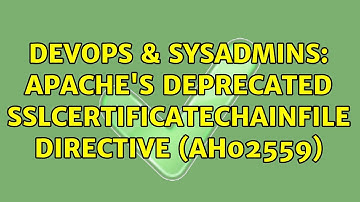 DevOps & SysAdmins: Apache