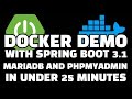 Deploy MariaDB &amp; PHPMyAdmin in Seconds with Spring Boot &amp; Docker Compose!