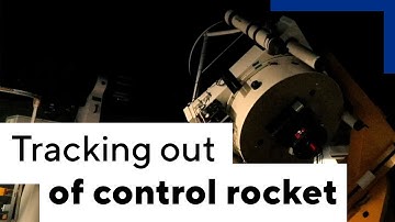 Tracking rocket on collision course with Moon