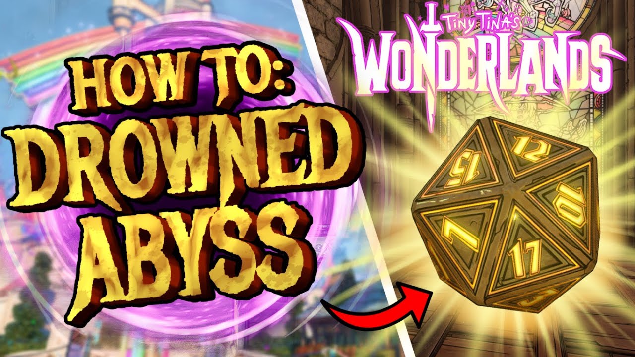 Wonderlands ALL DROWNED ABYSS LUCKY DICE LOCATIONS! YouTube