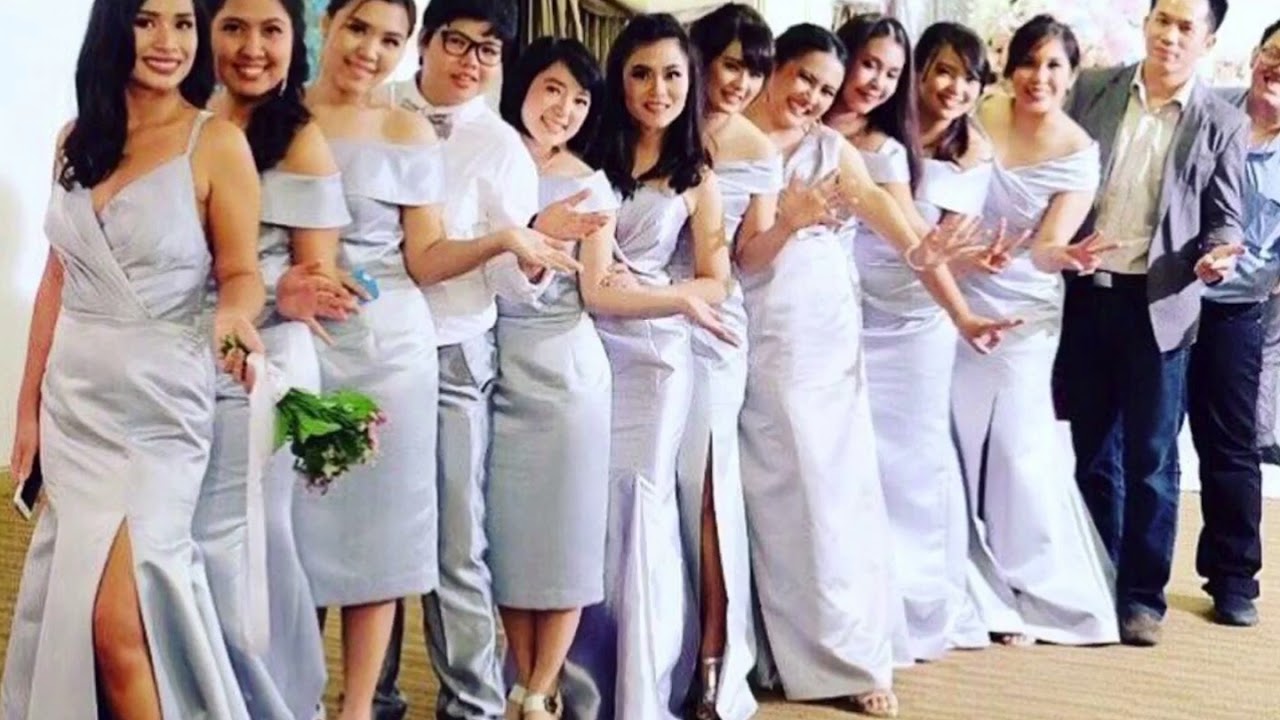 ชุดเพื่อนเจ้าบ่าว  New 2022  ชุดเพื่อนเจ้าสาว มีทุกตีมสี Bridesmaid Dresses