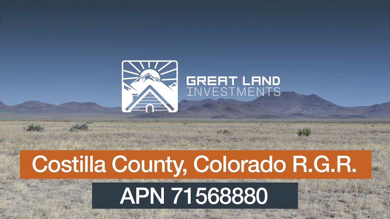 10 acres in Rio Grande Ranches, Costilla County, Colorado APN 71568880