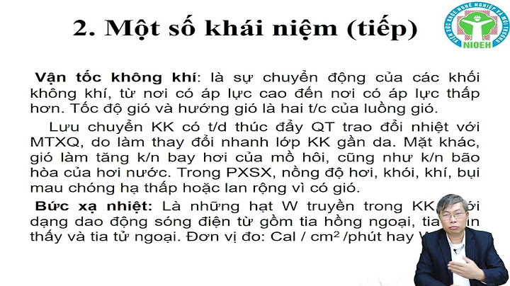 Phương pháp đo và đánh giá vi khí hậu năm 2024