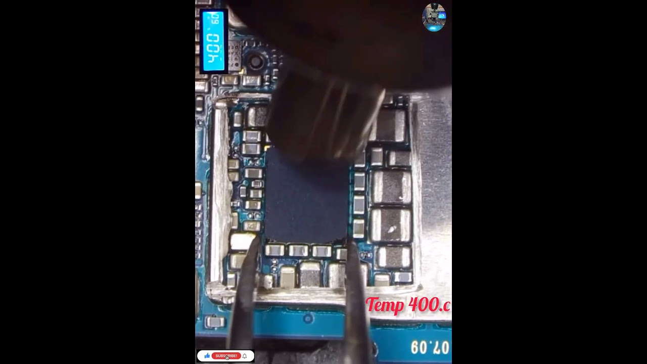 😱mobile repairing tips and trick.Samsung A50 power ic remove.