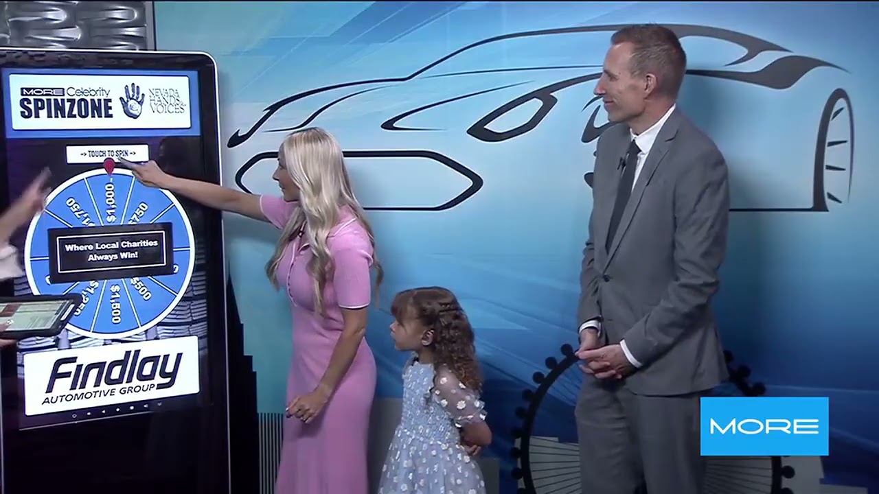 Nevada Hands and Voices Kick Start June Celebrity Spin Zone