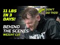 How fighters in thailand cut weight  11lbs in 3 days same day weighin