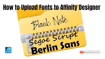 Hoe u nieuwe lettertypen toevoegt in Affinity Designer: eenvoudige stapsgewijze handleiding