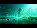 Misty morning beautiful chinese traditional music 1080p  ambient  relax sleep yoga work