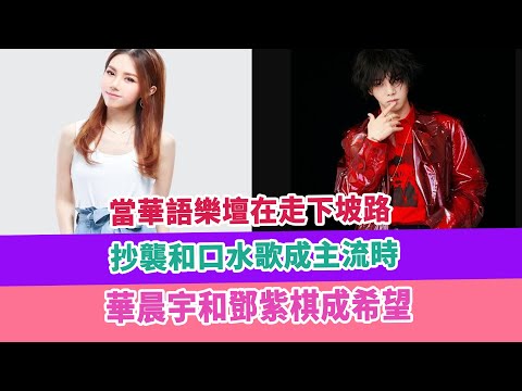 當華語樂壇在走下坡路，抄襲和口水歌成主流時，華晨宇和鄧紫棋成希望